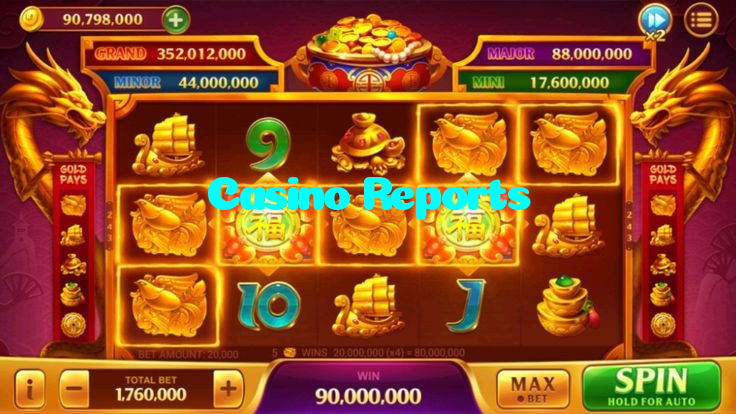 available types of Casino Reports bet including pre-match live express and system bets