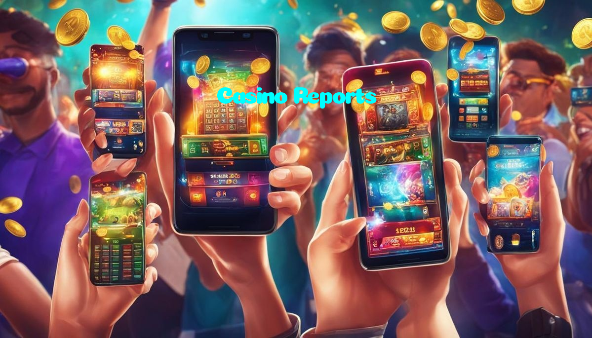 Casino Reports casino presented on mobile device in Pakistan with slots and live games